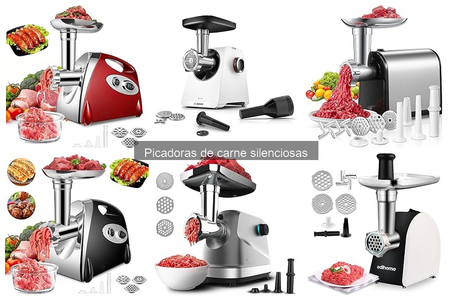 Comparativa de precios de picadoras de carne silenciosas