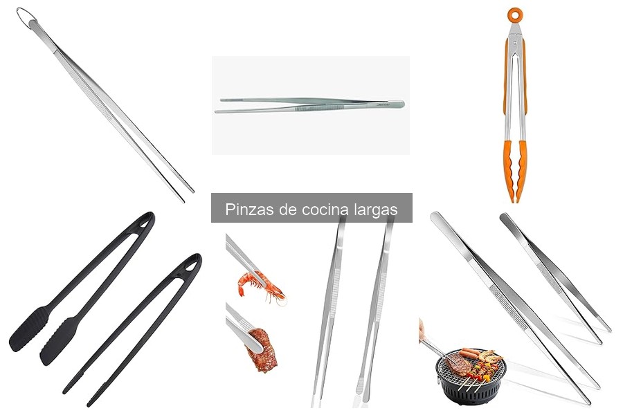 Comparativa de precios de pinzas de cocina largas