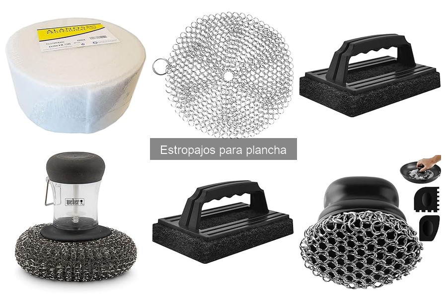 Comparativa de precios: Estropajos para plancha en casa