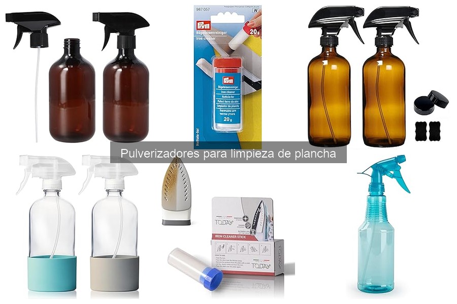 Comparativa de Pulverizadores para Limpieza de Plancha
