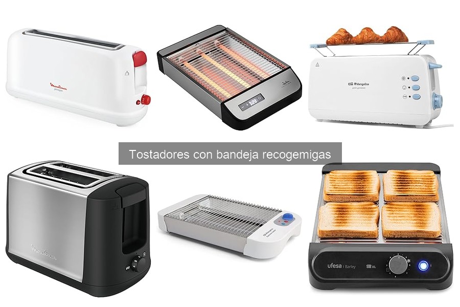 Comparativa de Tostadores con Bandeja Recogemigas