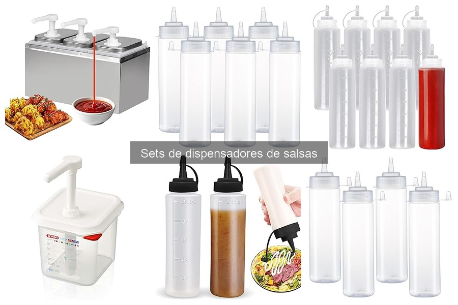 Comparativa: Dispensadores de Salsas de Acero Inoxidable vs. Plástico
