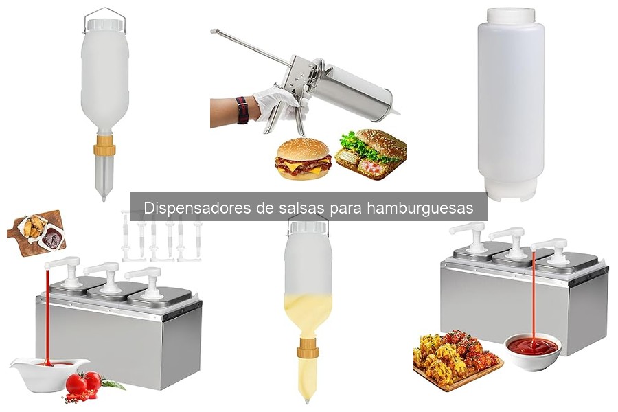 Comparativa: Dispensadores de salsas de plástico vs. acero inoxidable