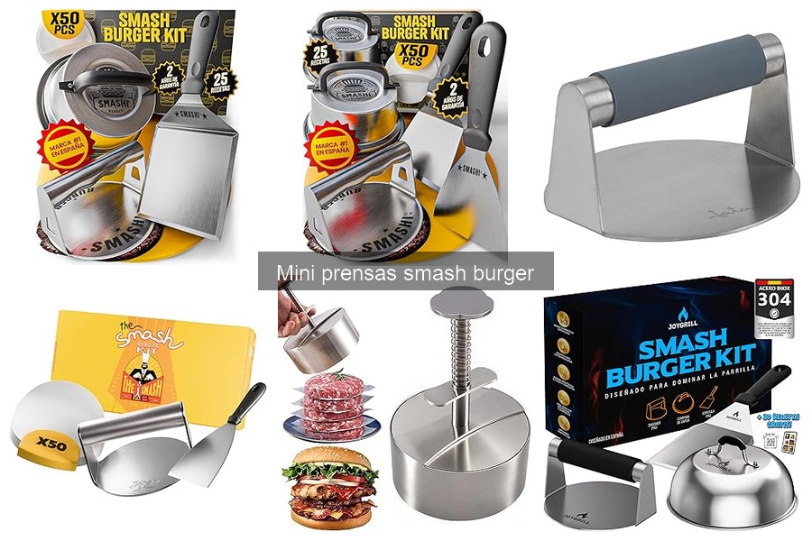 Comparativa entre Mini Prensas Smash Burger y Métodos Tradicionales