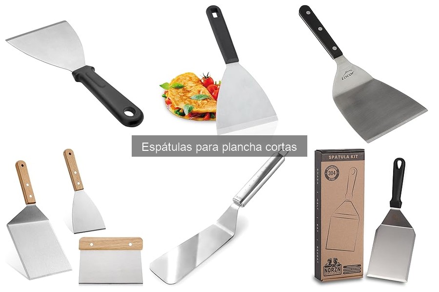 Comparativa: Espátulas de Acero Inoxidable vs Silicona Cortas