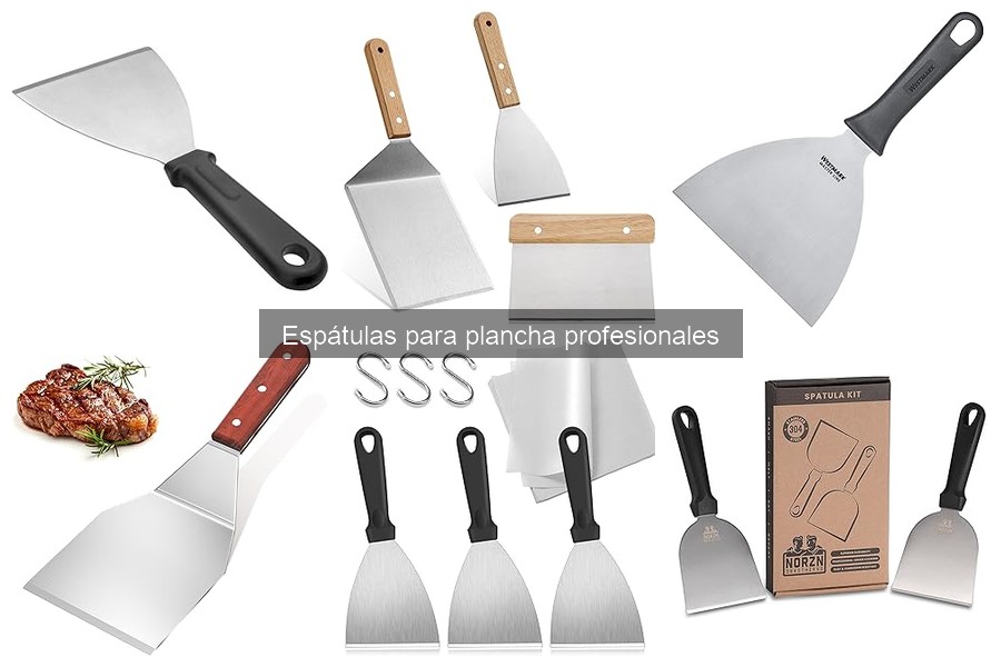 Comparativa Espátulas de Metal y Silicona para Plancha