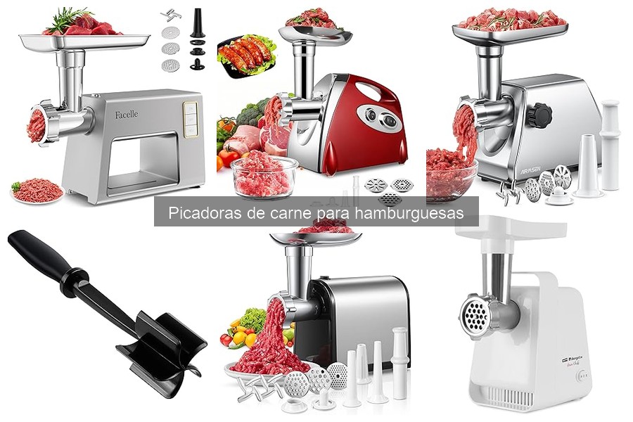 Comparativa: Picadoras de Carne Manuales vs. Eléctricas
