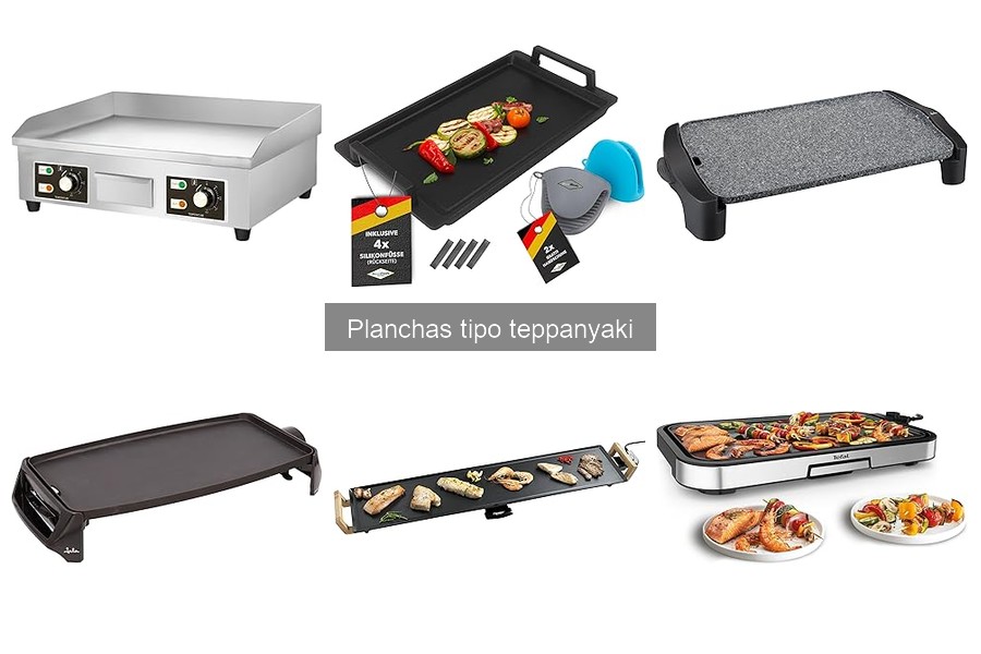 Comparativa: Plancha Teppanyaki vs Grill Eléctrico
