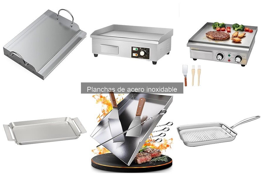 Comparativa: Planchas de Acero Inoxidable vs. Hierro Fundido
