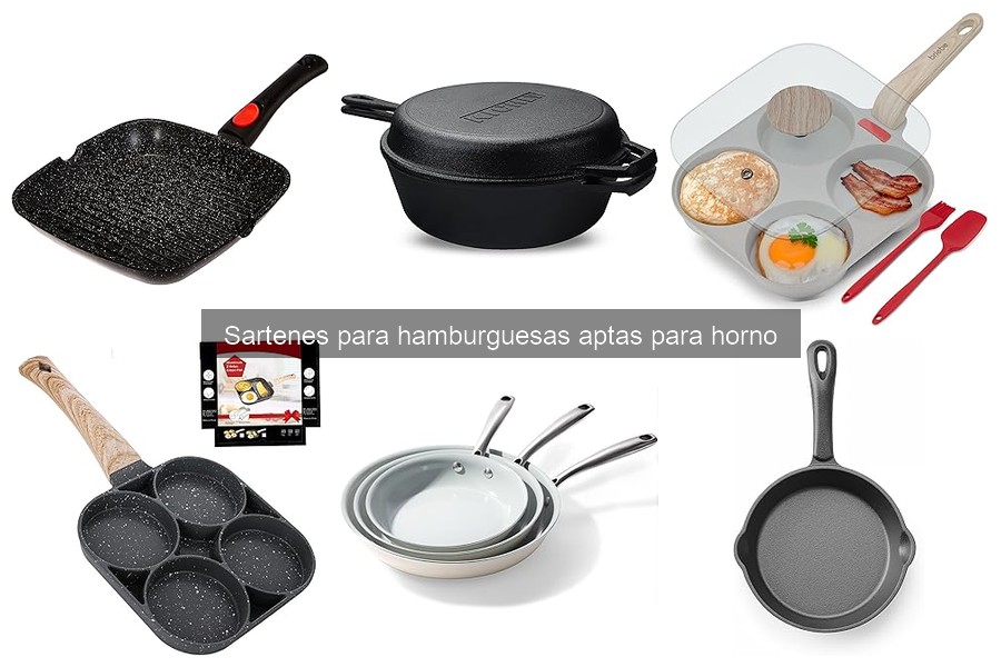 Comparativa: Sartenes de Hierro Fundido vs Antiadherentes para Hamburguesas