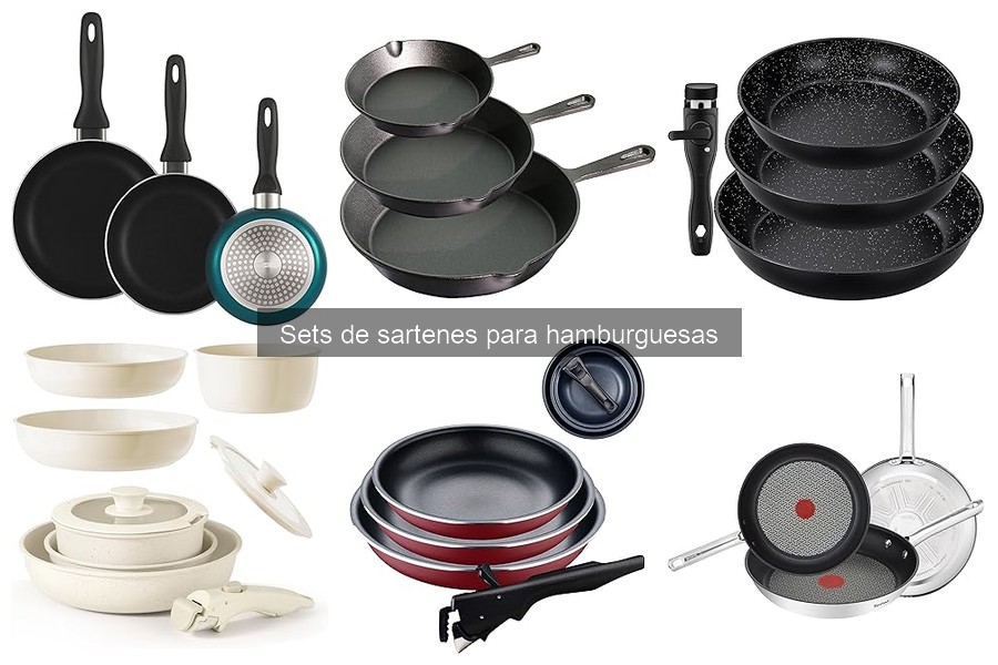 Comparativa: Sartenes de Hierro Fundido vs Antiadhesivas para Hamburguesas