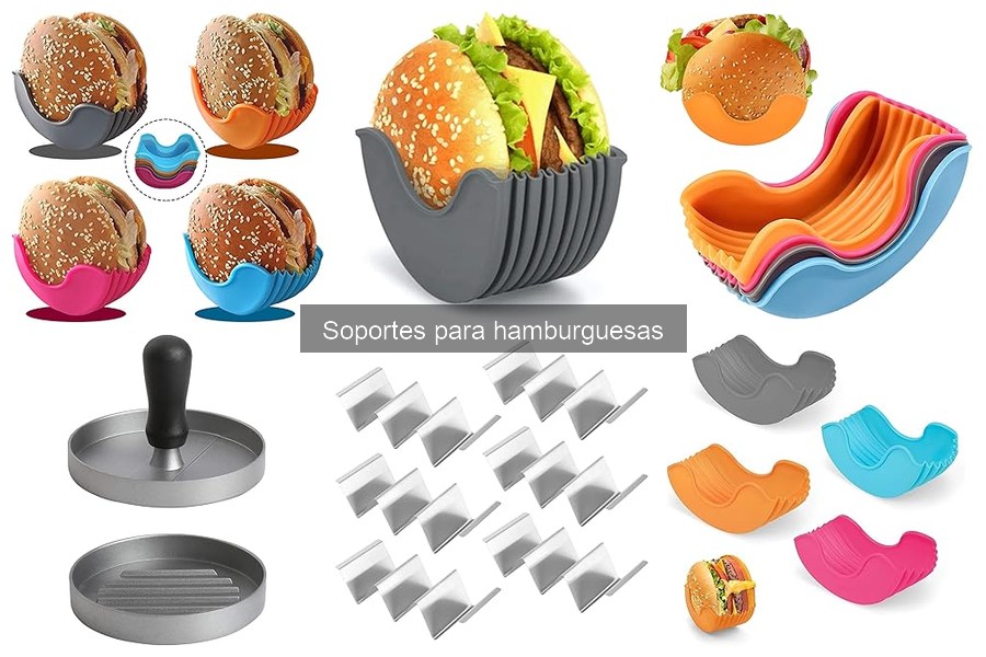 Comparativa: Soportes para hamburguesas de acero vs. madera