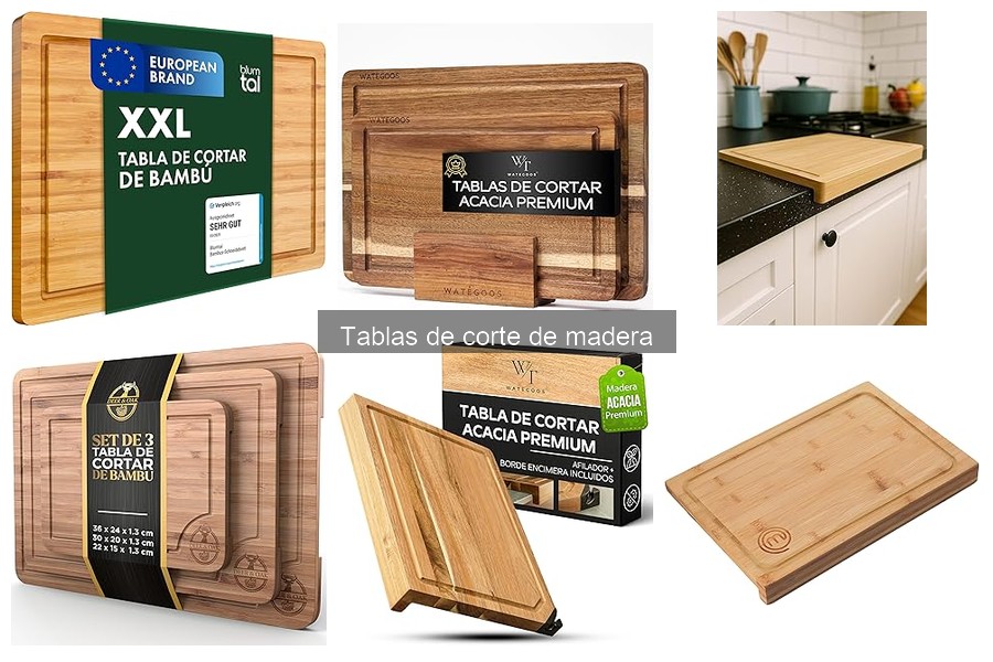 Comparativa: Tablas de corte de bambú vs. madera dura