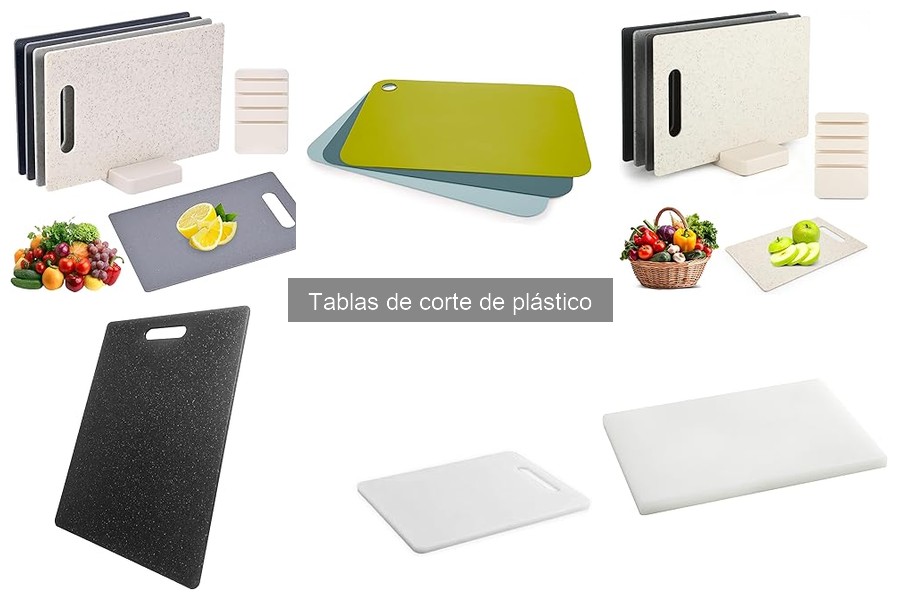 Comparativa: Tablas de corte de plástico vs. madera