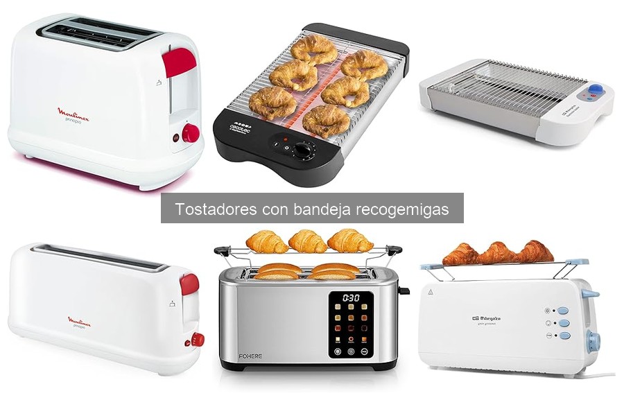 Comprar tostadores con bandeja recogemigas al mejor precio