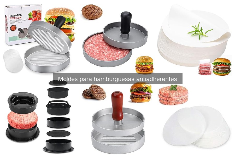 Consejos de Mantenimiento para Moldes de Hamburguesas Antiadherentes