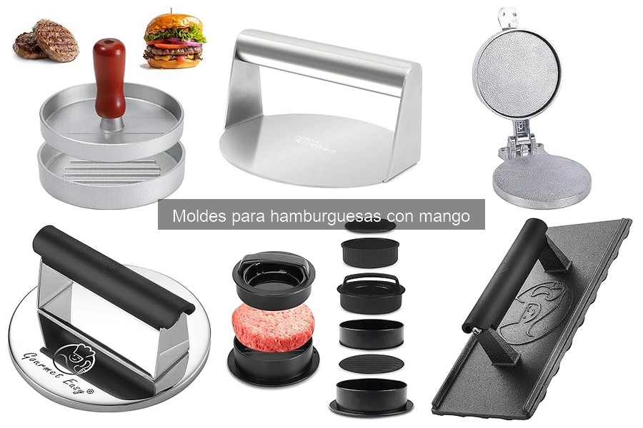Consejos de uso para moldes de hamburguesas en exteriores