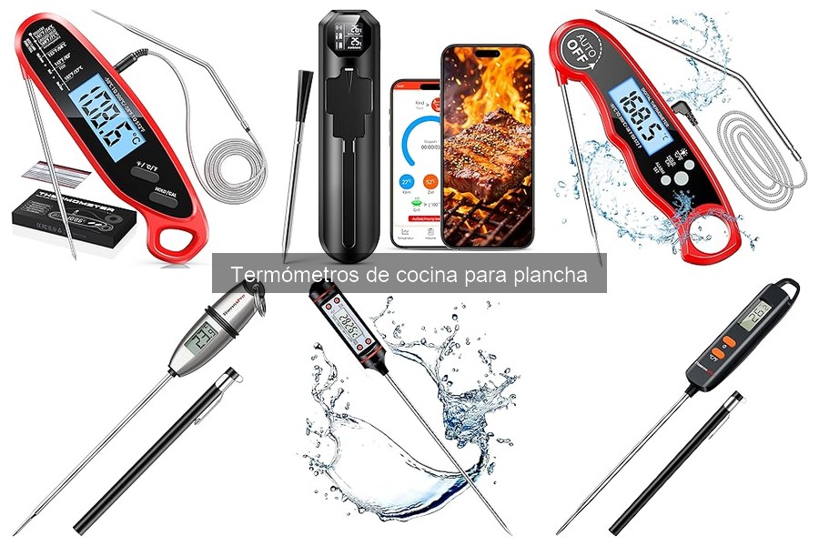 Consejos para Elegir el Termómetro de Cocina Ideal para Plancha