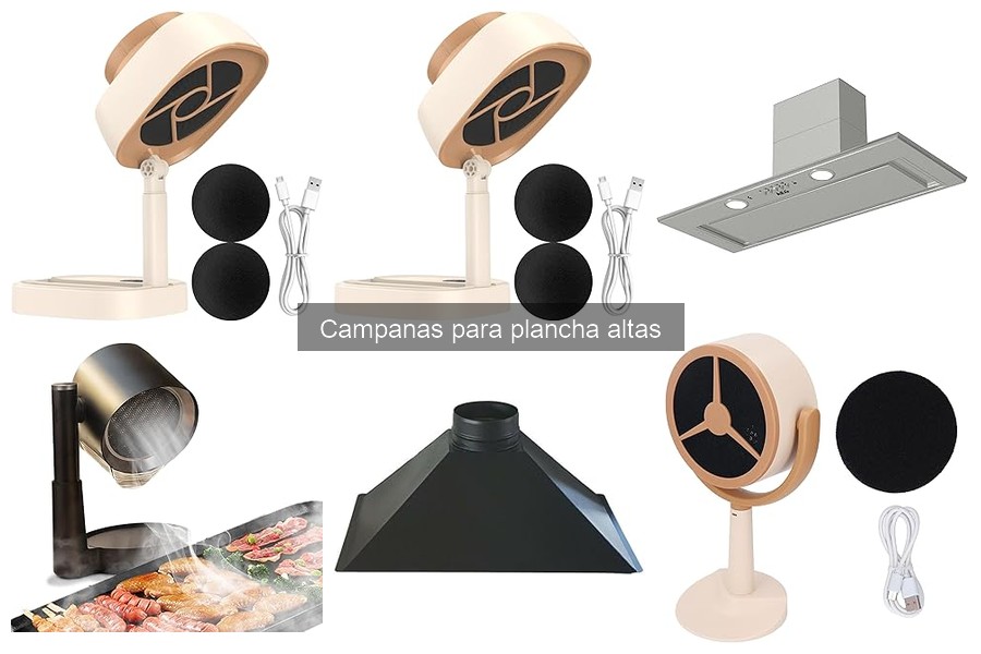 Consejos para limpiar y mantener campanas para plancha alta