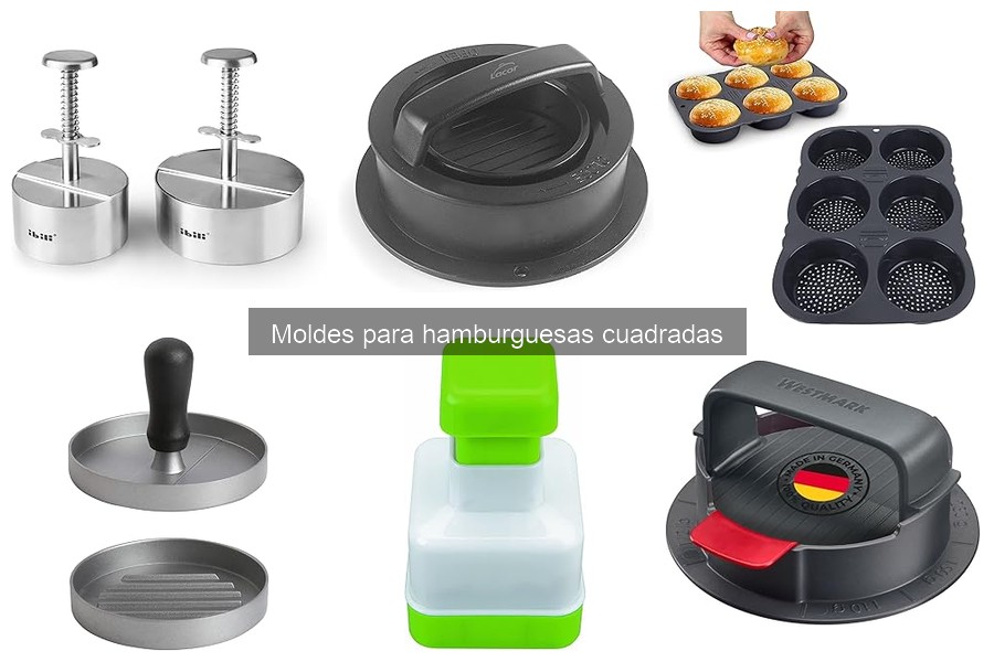 Consejos para limpiar y mantener moldes de hamburguesas