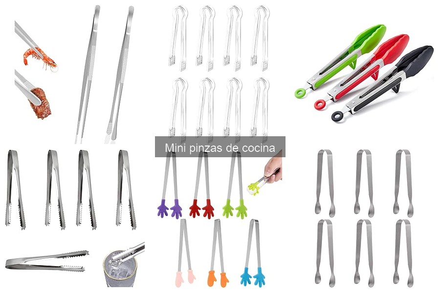 ¿Cuánto cuesta una mini pinza de cocina? Precios y Tipos