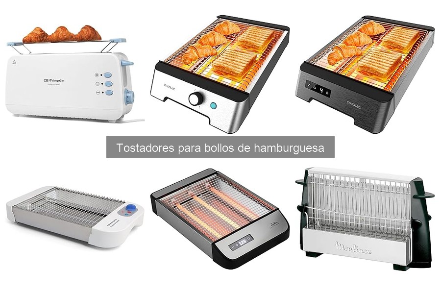 ¿Cuánto tiempo se tarda en tostar bollos de hamburguesa?
