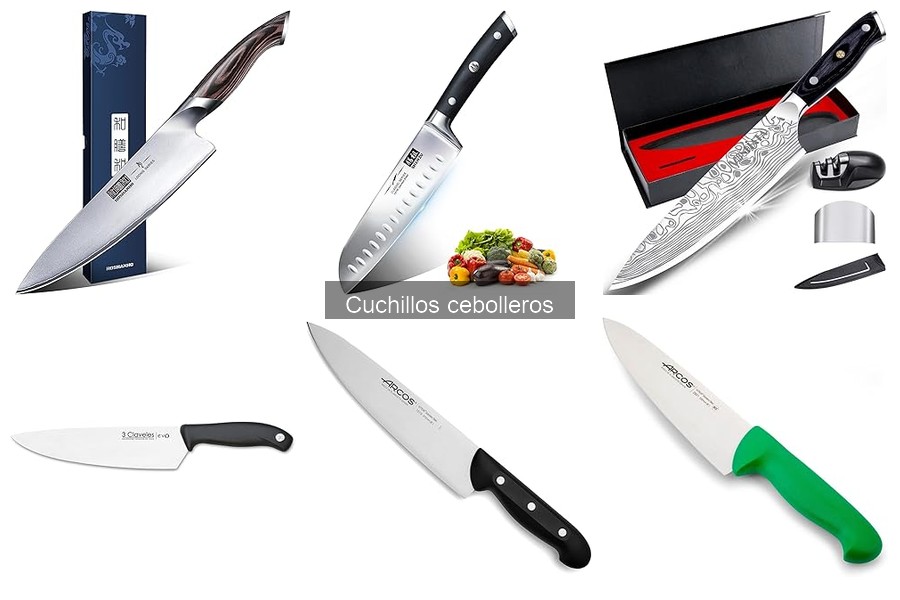 Cuchillo cebollero vs. cuchillo de chef: ¿cuál elegir?