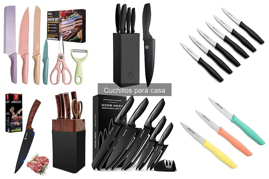 Cuchillos de cocina: donde comprar calidad a buen precio