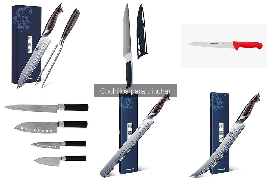Cuchillos de trinchar recomendados para tu cocina en casa