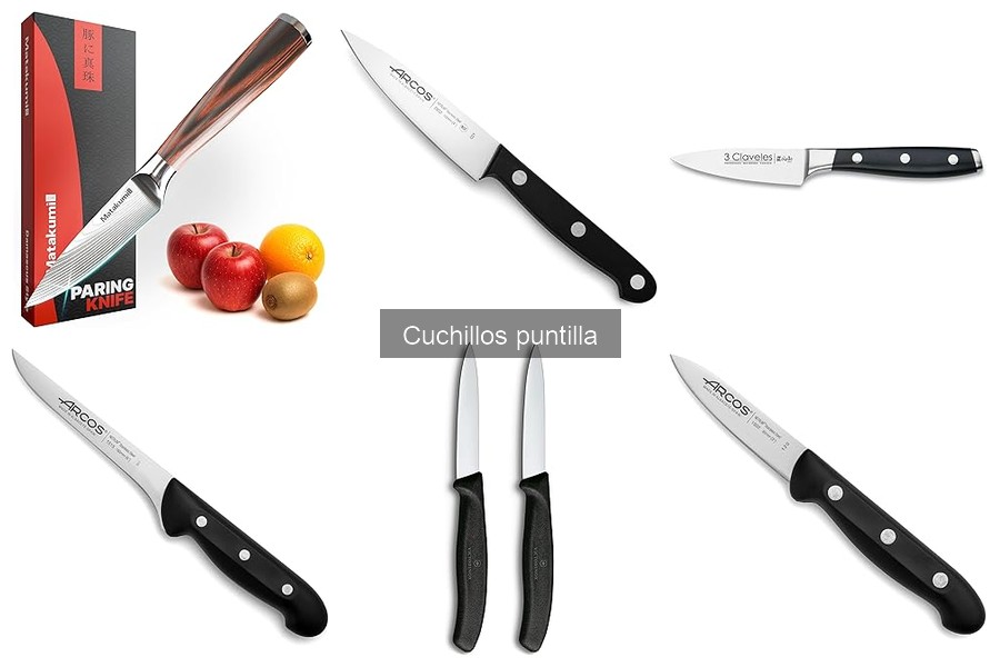 Cuchillos puntilla recomendados para actividades al aire libre