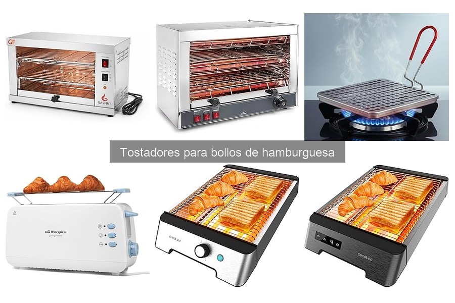 Deliciosas recetas para tu tostador de bollos de hamburguesa