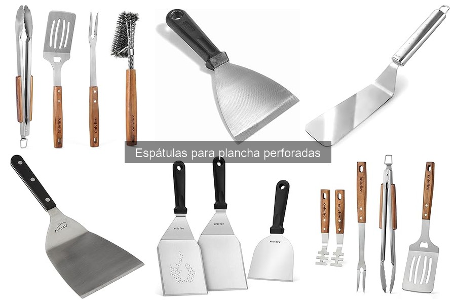 Descubre qué es una espátula perforada y sus usos