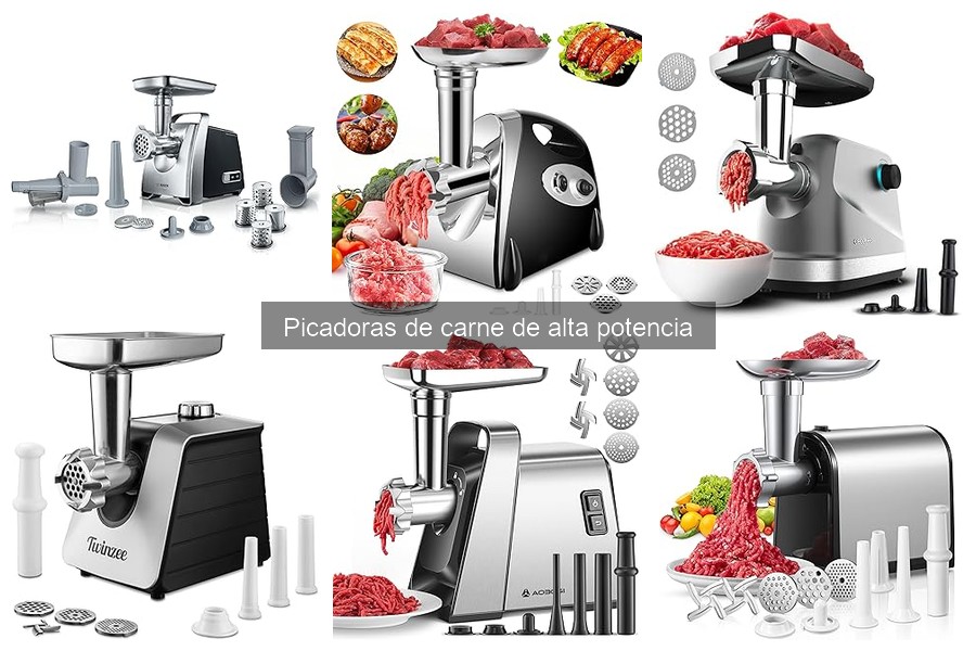 Descubre qué es una picadora de carne de alta potencia