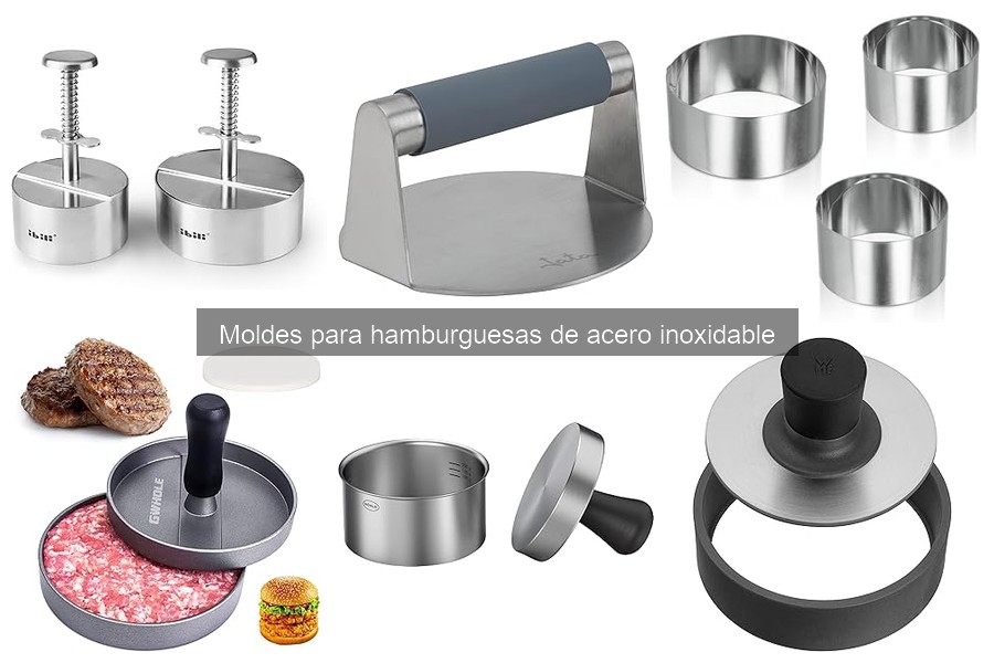 Descubre qué son los moldes para hamburguesas de acero inoxidable