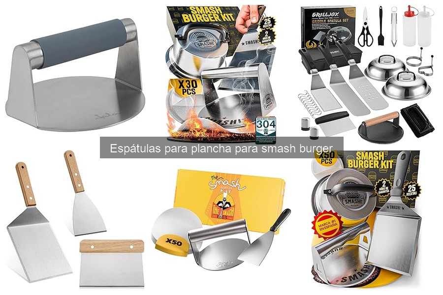 Diferencias entre espátulas de cocina y de barbacoa