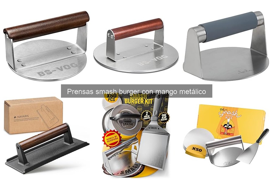 Diferencias entre prensas smash burger y otras prensas