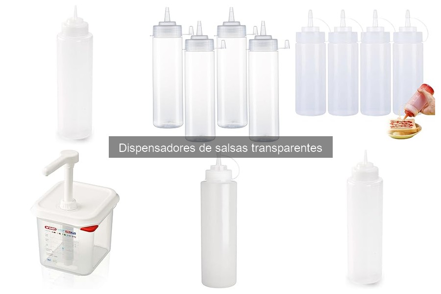 Dispensador de salsas transparente: ¿Qué es y sus beneficios?