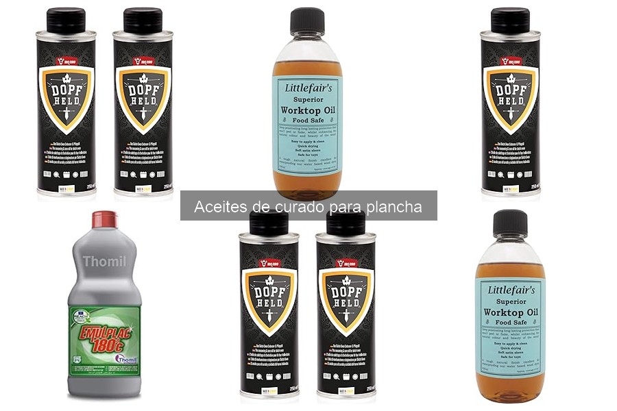 Dónde comprar aceites de curado para plancha en casa
