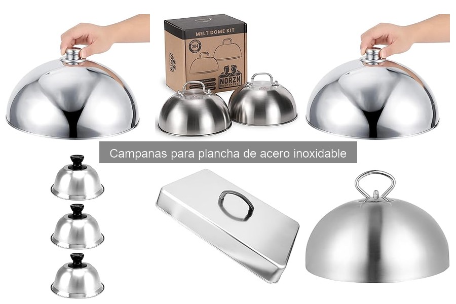 Dónde comprar campanas para plancha de acero inoxidable