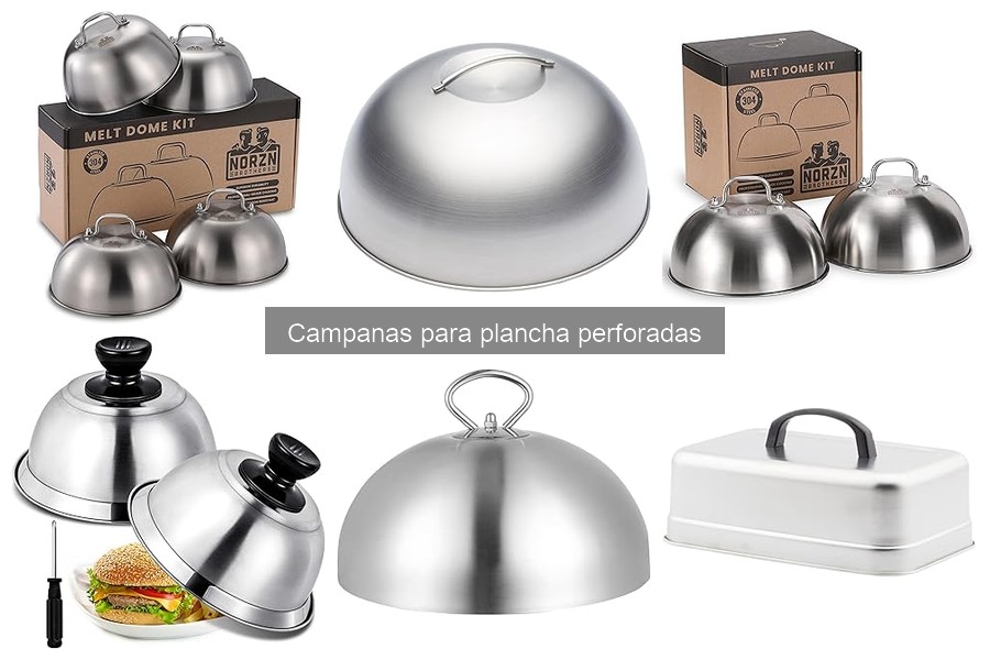 Dónde comprar campanas para plancha perforadas