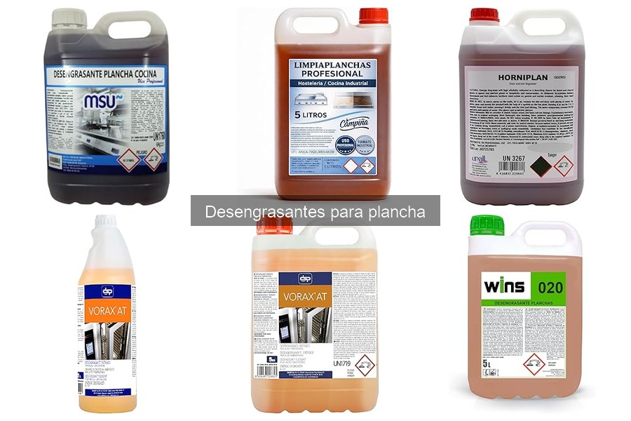 Dónde comprar desengrasantes para plancha de forma efectiva