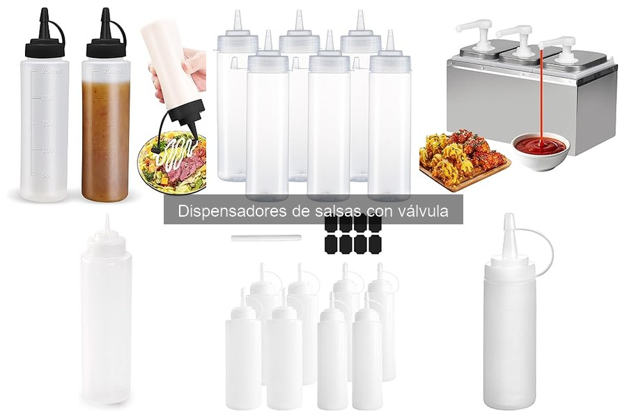 Dónde comprar dispensadores de salsas con válvula baratos