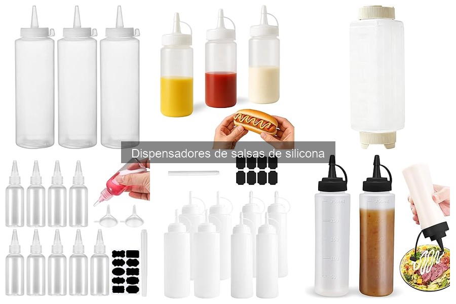 Dónde comprar dispensadores de salsas de silicona online y más