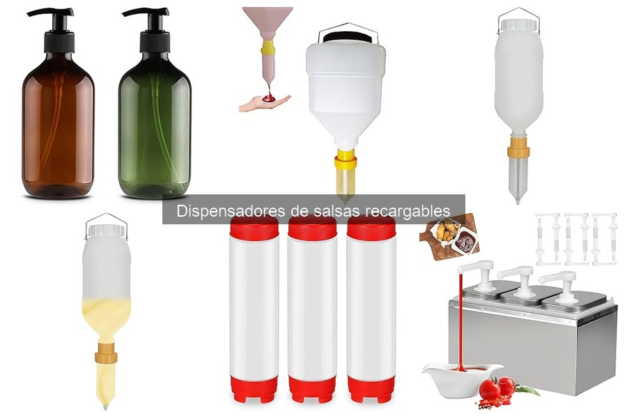 Dónde comprar dispensadores de salsas recargables en línea