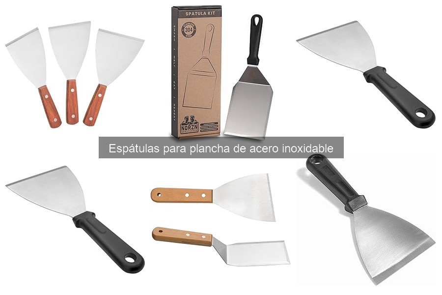 Dónde comprar espátulas de acero inoxidable al mejor precio