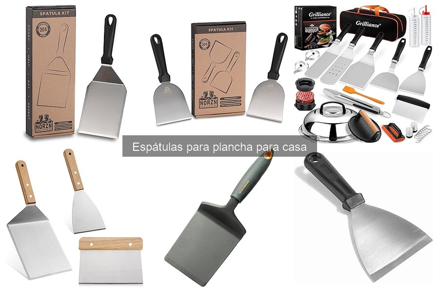 Dónde comprar espátulas para plancha y precios en 2023
