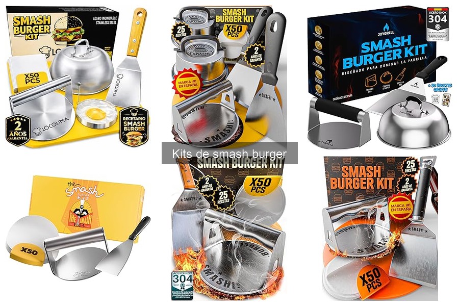 Dónde comprar kits de smash burger: precios y recomendaciones