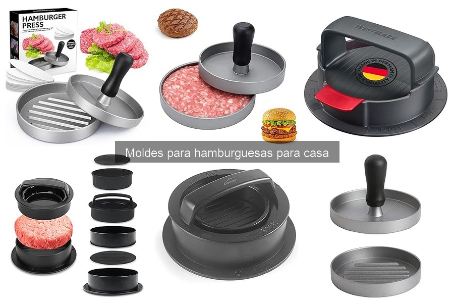 Dónde comprar moldes para hamburguesas en línea