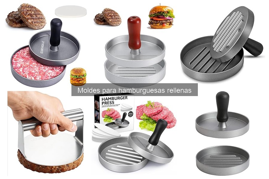 Dónde comprar moldes para hamburguesas rellenas al mejor precio