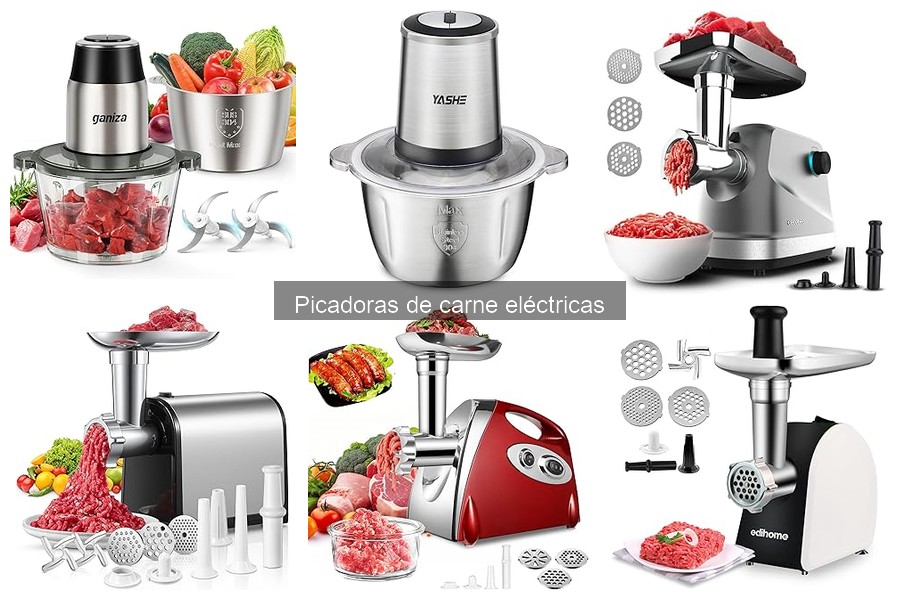 Dónde comprar picadoras de carne eléctricas a buen precio